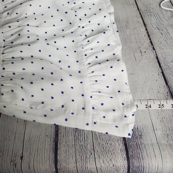 Sisters Of The Tribe Petite Button Front Mini Dress in Polka Dot - Picture 10 of 13